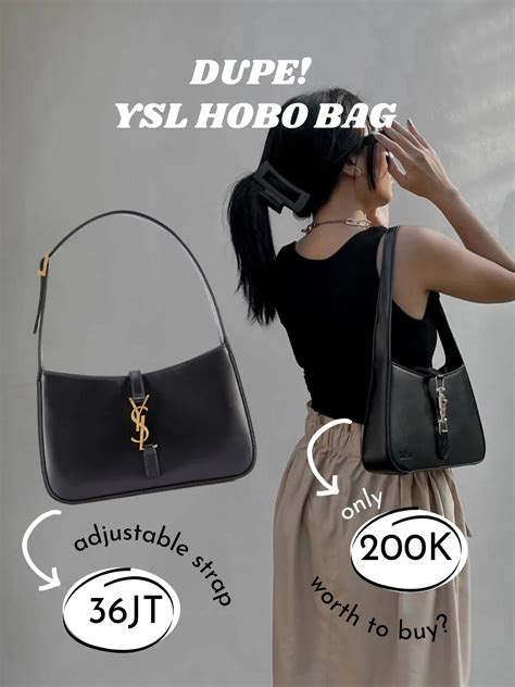 ysl hobi bag|YSL hobo bag dupe.